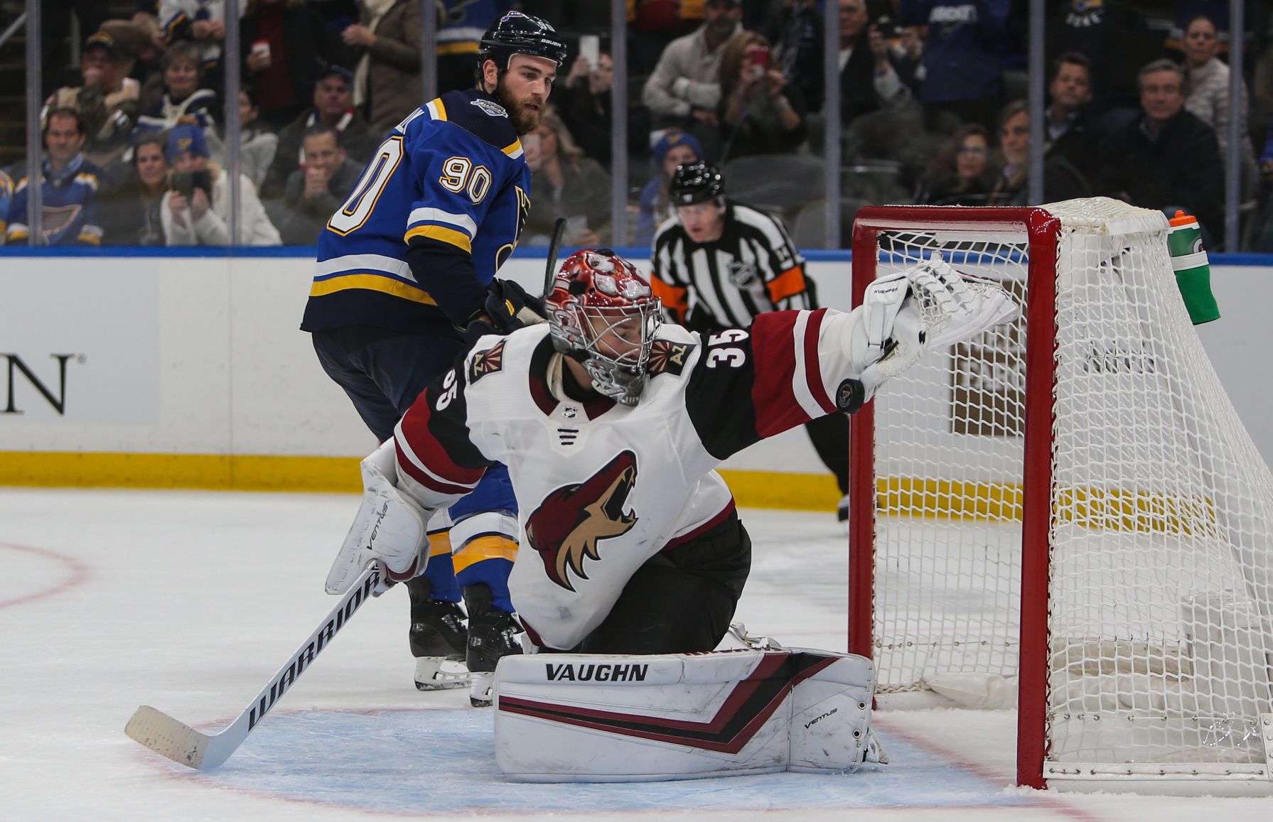 Blues take on the Coyotes